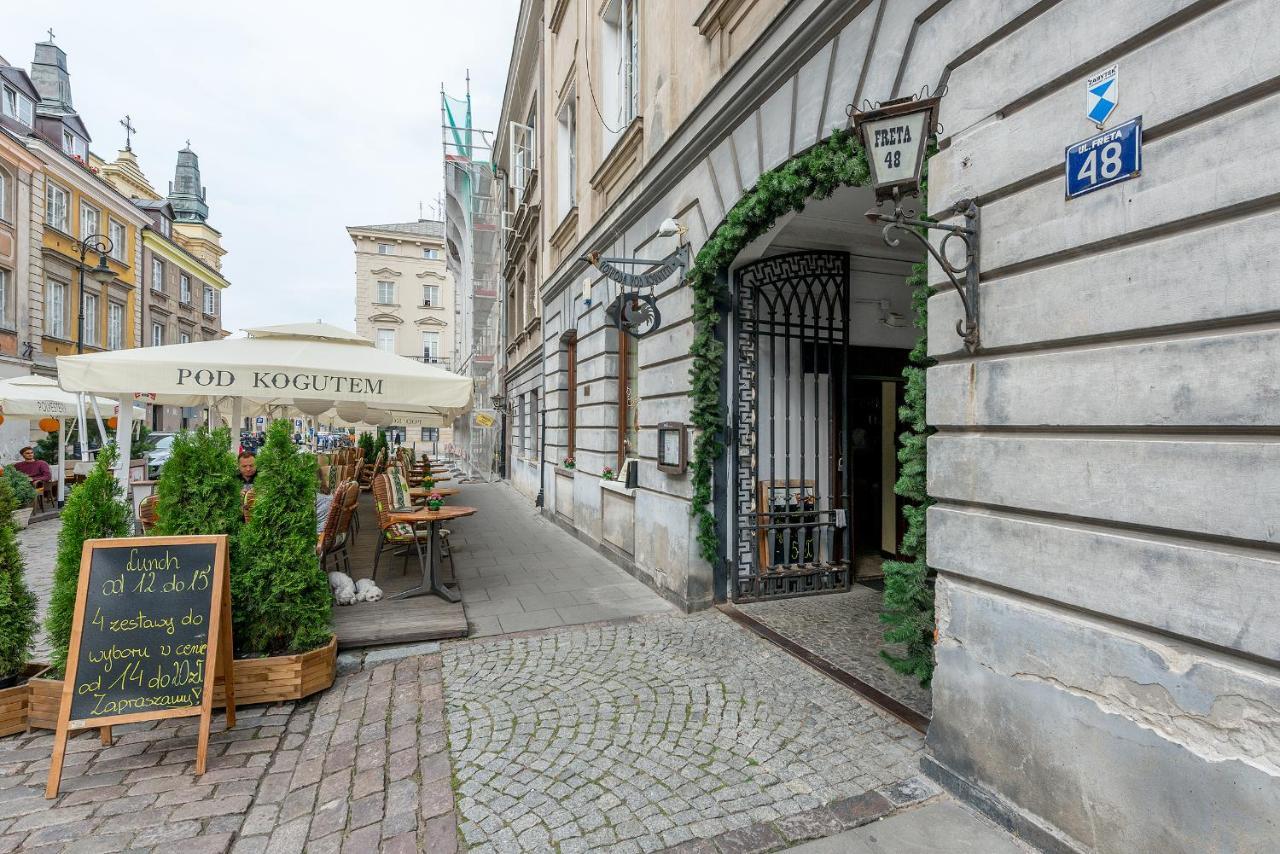 Freta 48 Studio P&O Serviced Apartments Warschau Exterior foto